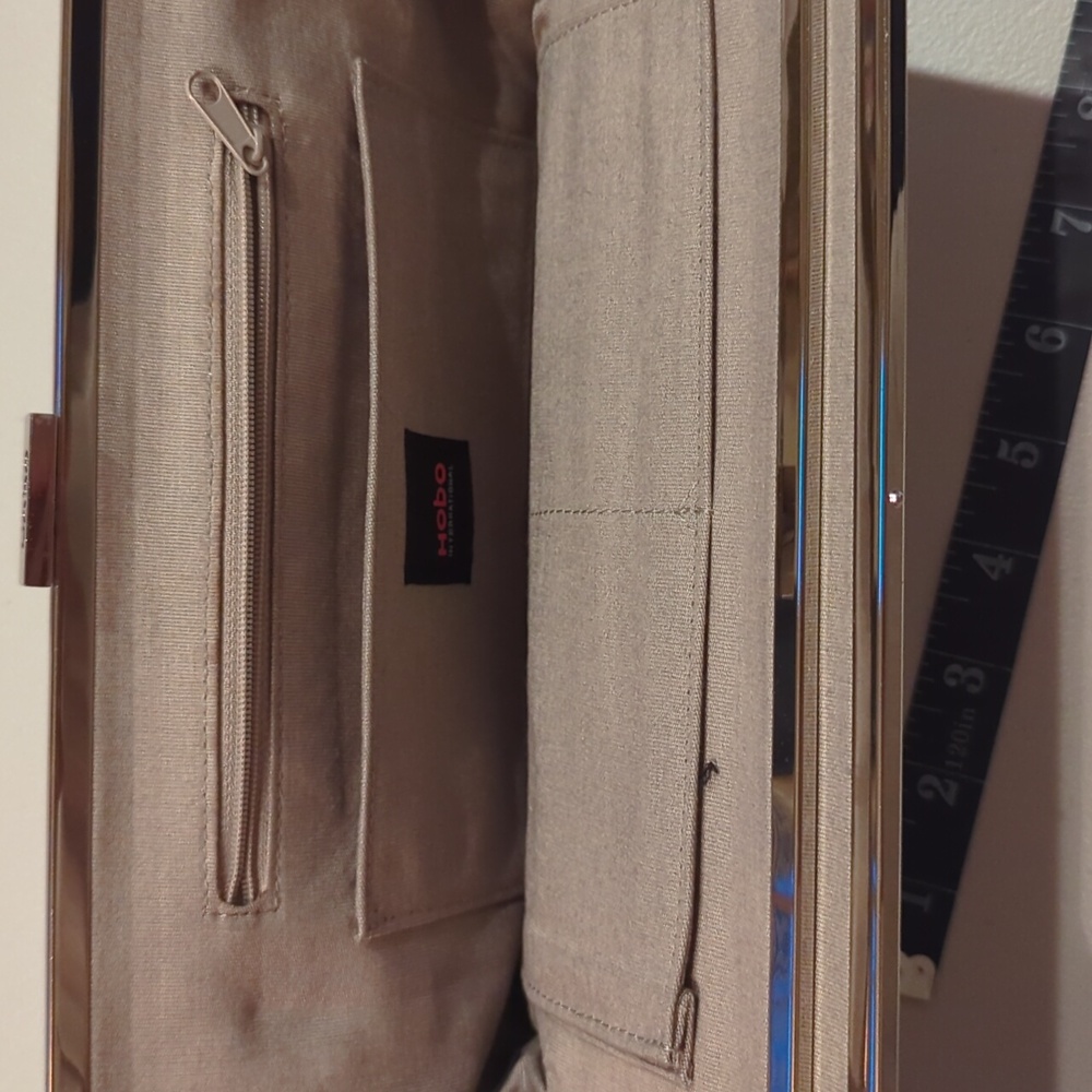 Hobo, Black, White And Beige Patchwork Leather Cl… - image 7